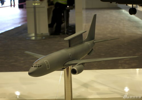 波音公司在新加坡航展上展出大量军机民机模型